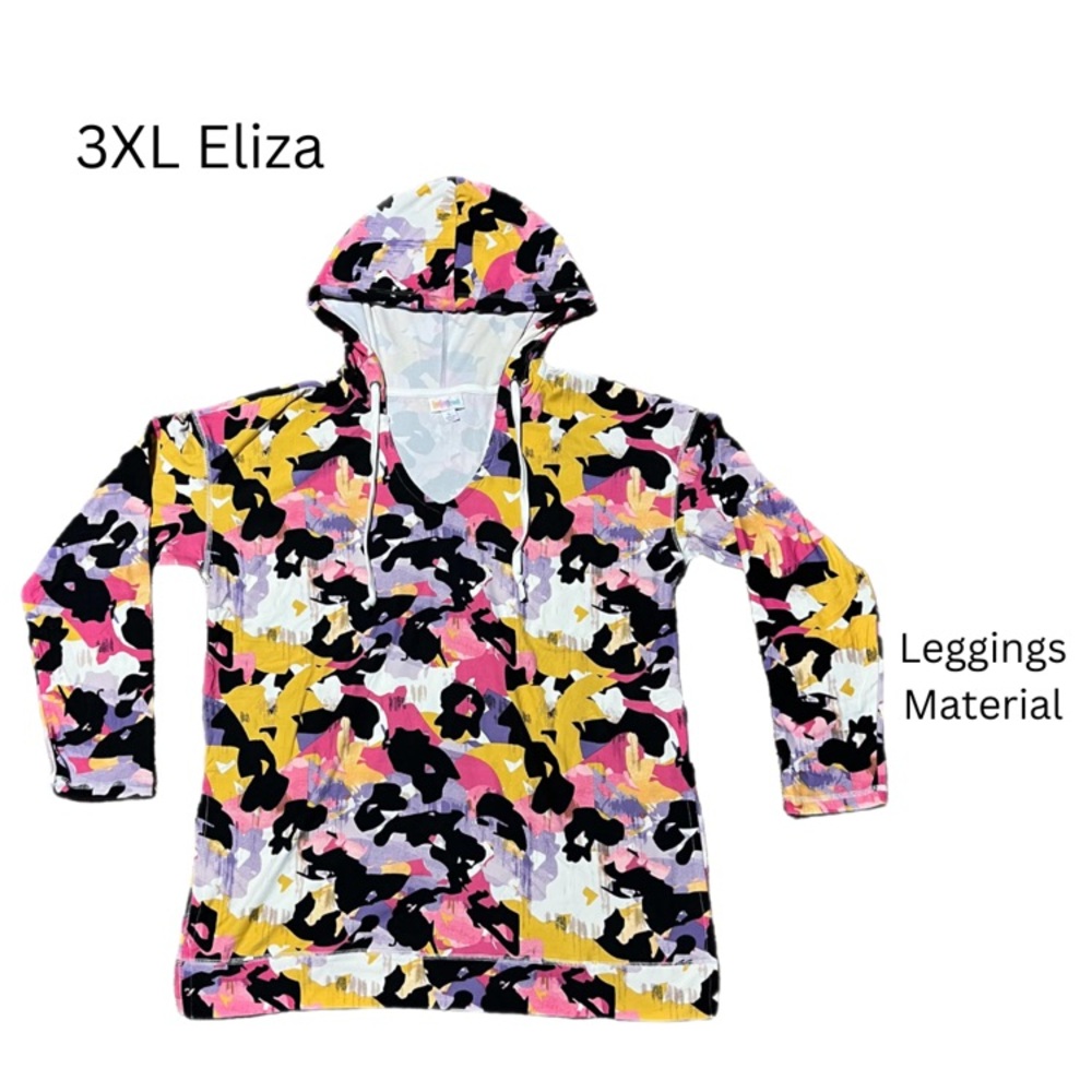 LuLaRoe Multicolor Hoodie Sweatshirt